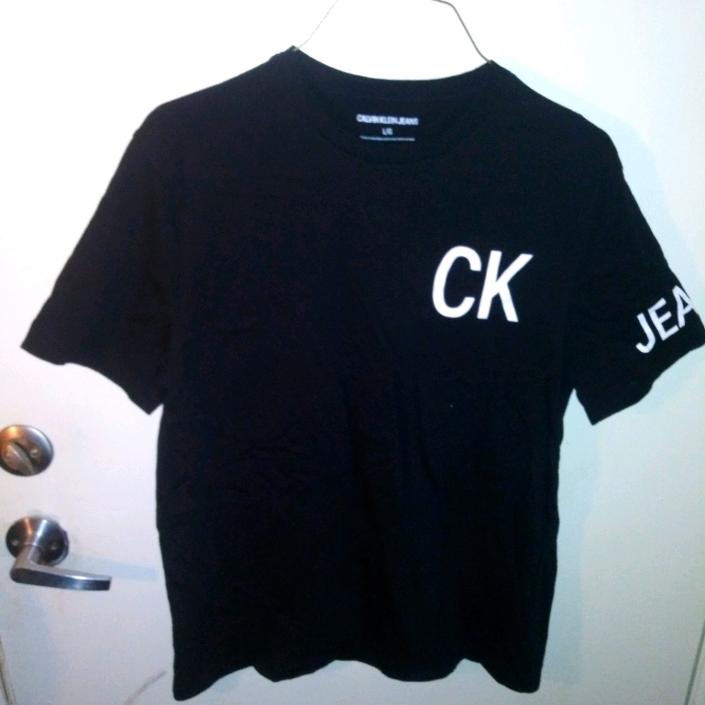 CK Jeans logo monogram t-shirt